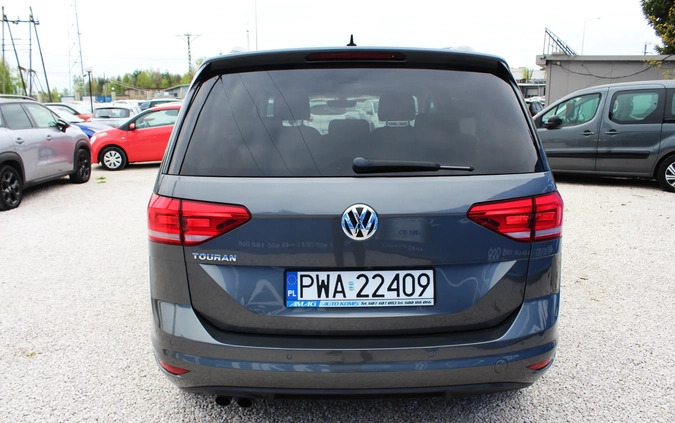 Volkswagen Touran cena 79900 przebieg: 128000, rok produkcji 2018 z Szydłowiec małe 596